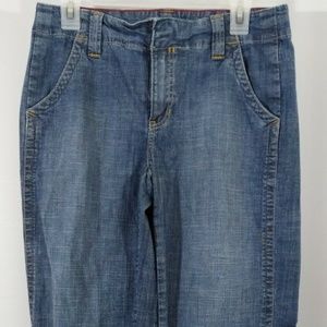 Nautica Capri Style Denim Jeans Size 6 Womens Blue